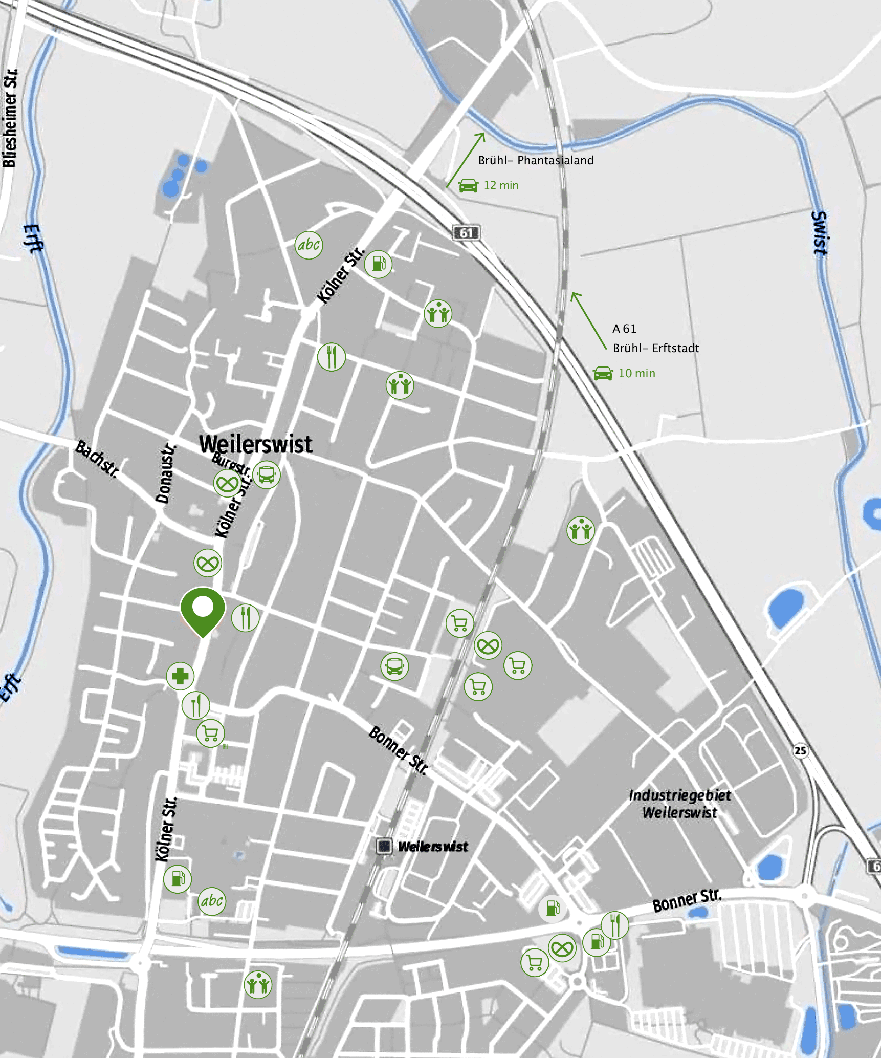 MeinArchitekt K65 Weilerswist Straßenkarte