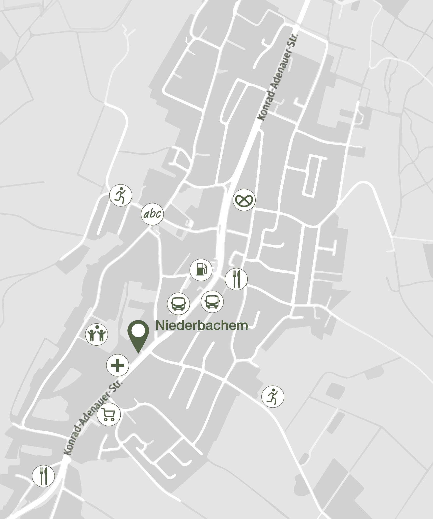 MeinArchitekt AdenauerHof Niederbachem-Wachtberg Straßenkarte